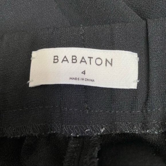 Babaton Aritzia -Conan Pant in Terado Black White Women Size 4 - Picture 10 of 10